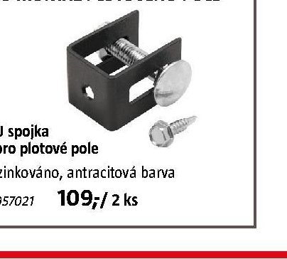 U spojka pro plotové pole - BAUHAUS akcniletaky.com