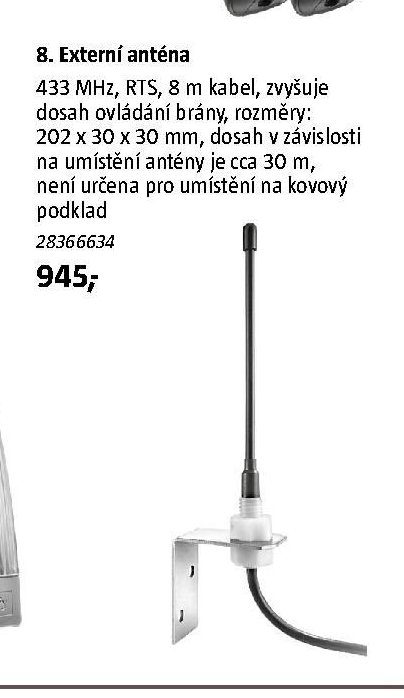 8. Externí anténa - BAUHAUS akcniletaky.com