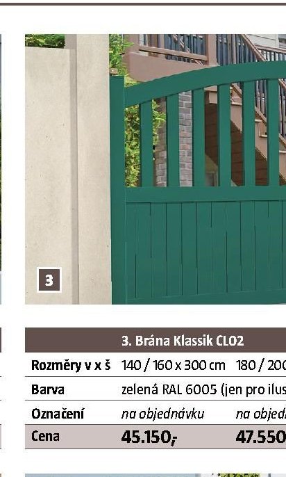 Brána Klassik CL02 - BAUHAUS akcniletaky.com