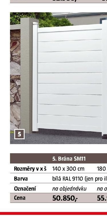 Brána SM11 - BAUHAUS akcniletaky.com