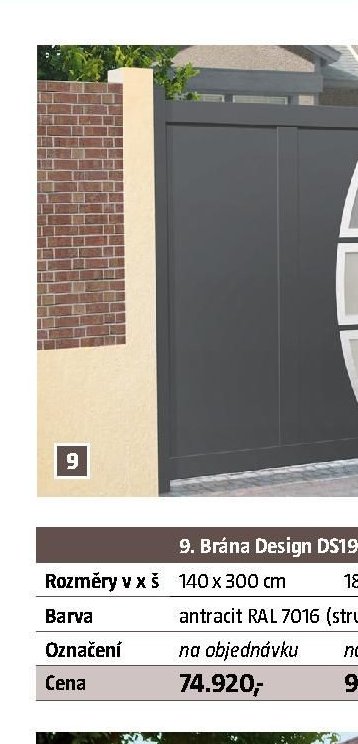 Brána Design DS19 - BAUHAUS akcniletaky.com