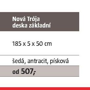 Nová Trója deska základní - BAUHAUS akcniletaky.com