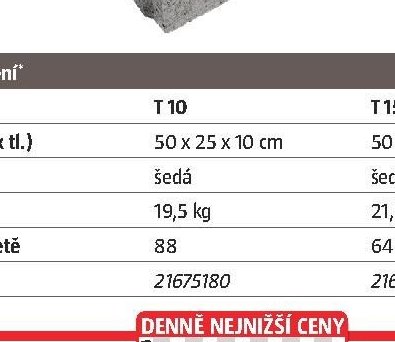 Ztracené bednění T 10 - BAUHAUS akcniletaky.com