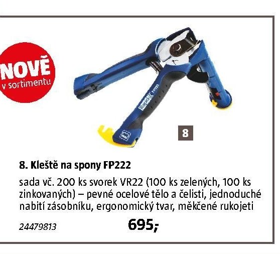 8. Kleště na spony FP222 - BAUHAUS akcniletaky.com