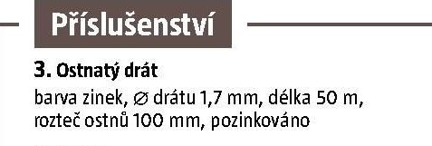 Ostnatý drát, barva zinek - BAUHAUS akcniletaky.com