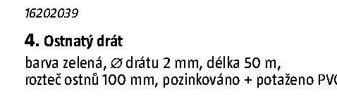 Ostnatý drát, barva zelená - BAUHAUS akcniletaky.com