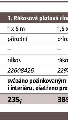 Rákosová plotová clona - BAUHAUS akcniletaky.com