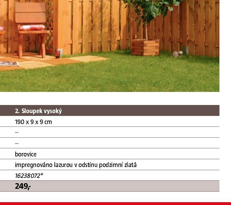 2. Sloupek vysoký - BAUHAUS akcniletaky.com