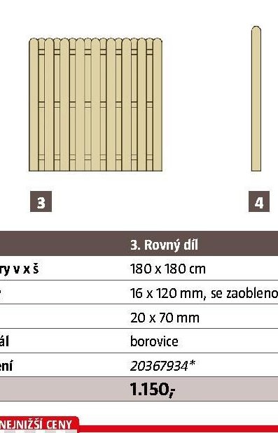 Zástěna Starnberg - 3. Rovný díl - BAUHAUS akcniletaky.com