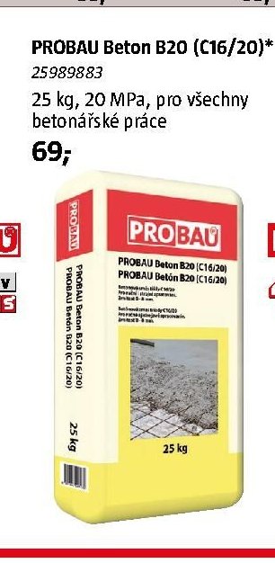 PROBAU Beton B20 (C16/20) - BAUHAUS akcniletaky.com