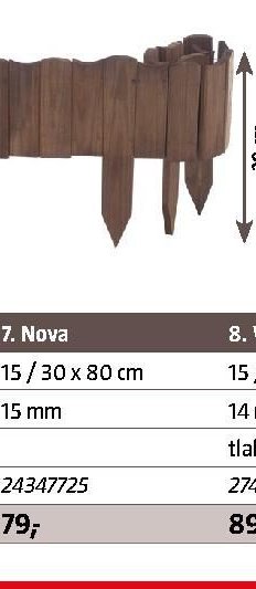 7. Nova 15 / 30 x 80 cm - BAUHAUS akcniletaky.com