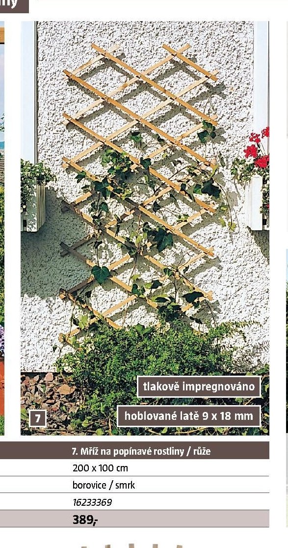 7. Mříž na popínavé rostliny / růže - BAUHAUS akcniletaky.com