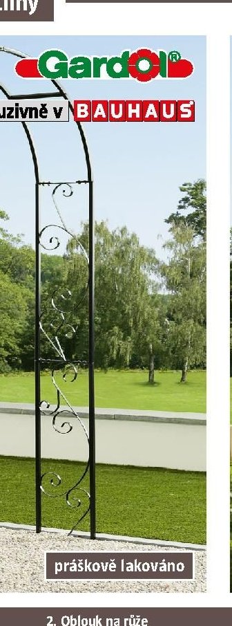 Oblouk na růže Elian - BAUHAUS akcniletaky.com