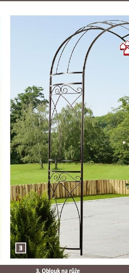 Oblouk na růže Bella - BAUHAUS akcniletaky.com