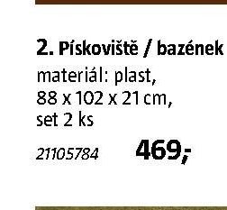 Pískoviště / bazének - BAUHAUS akcniletaky.com