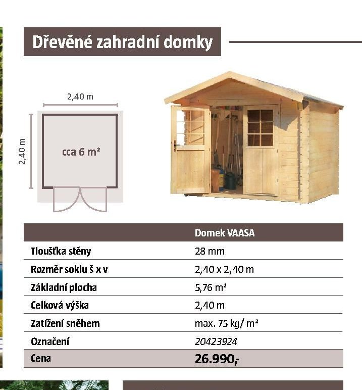 Domek VAASA - BAUHAUS akcniletaky.com