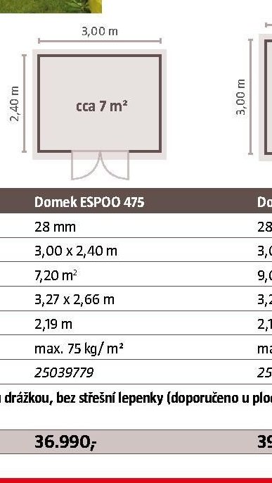 Domek ESPOO 475 - BAUHAUS akcniletaky.com