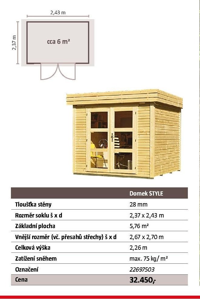 Domek STYLE - BAUHAUS akcniletaky.com