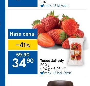 Tesco Jahody
