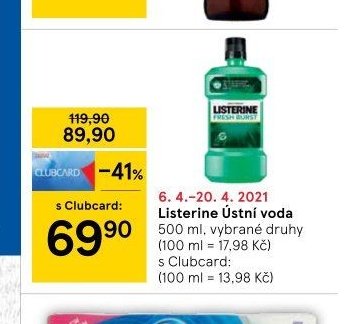 Listerine Ústní voda