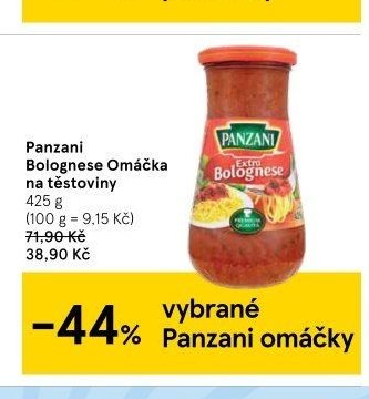 Panzani Bolognese Omáčka na těstoviny