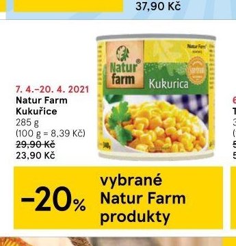 Natur Farm Kukuřice