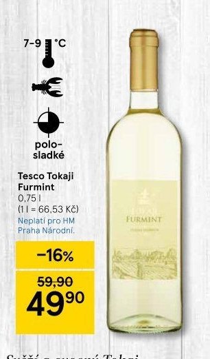 Tesco Tokaji Furmint