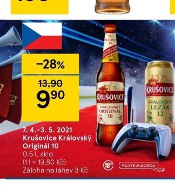 Krušovice Královský Originál 10