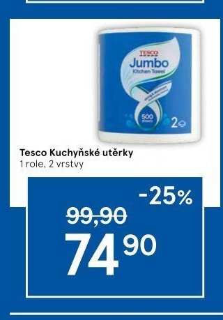 Tesco Kuchyňské utěrky
