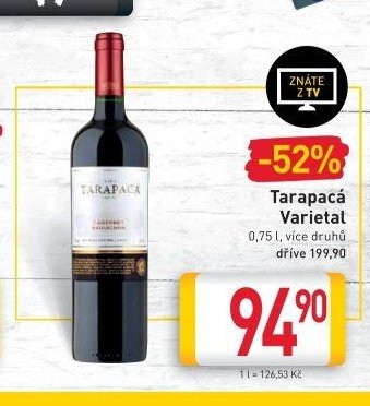 Tarapacá Varietal