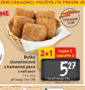 Bulka slunečnicová z kamenné pece