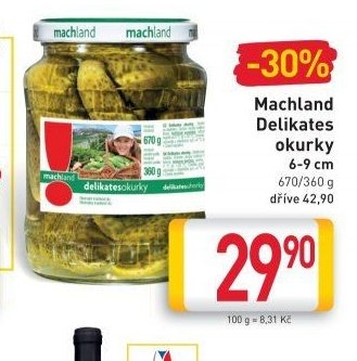 Machland Delikates okurky