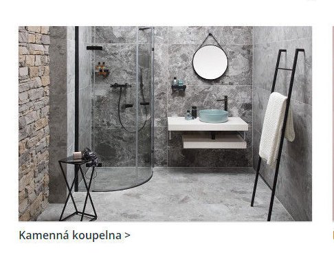 Kamenná koupelna