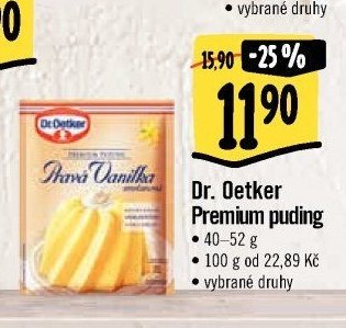 Dr. Oetker Premium puding