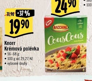 Knorr Krémová polévka