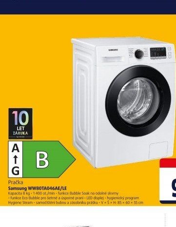 Samsung WW80TA046AE/LE