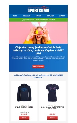 akční leták Sportisimo 2.4.2021-7.4.2021