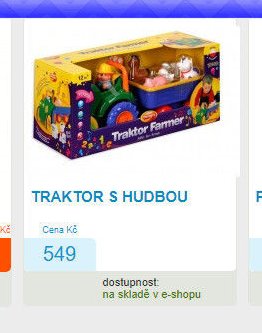 TRAKTOR S HUDBOU