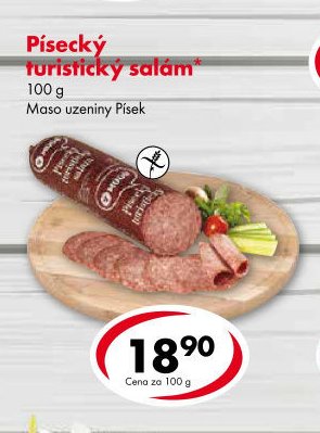 Písecký turistický salám