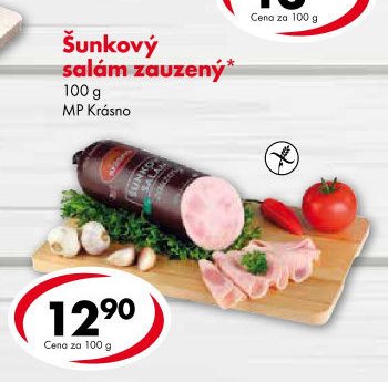Šunkový salám zauzený