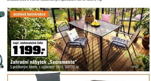 Zahradní nábytek „Sacramento“