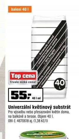 Univerzální květinový substrát