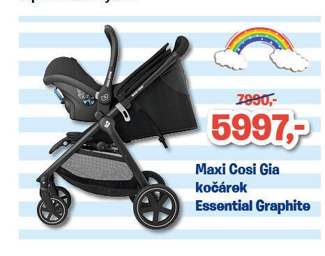 Maxi Cosi Gia kočárek Essential Graphite