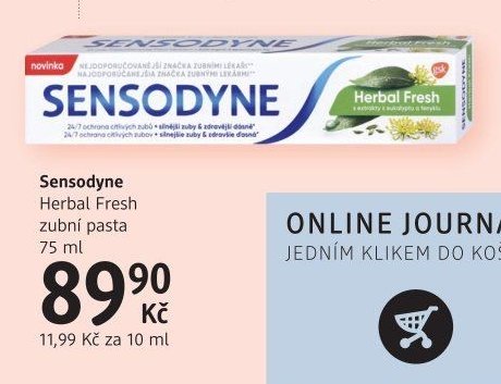Sensodyne Herbal Fresh zubní pasta