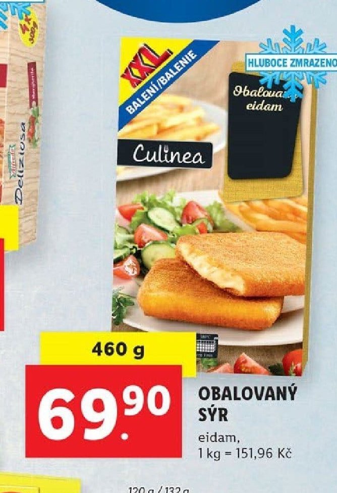 Culineo obalovaný sýr