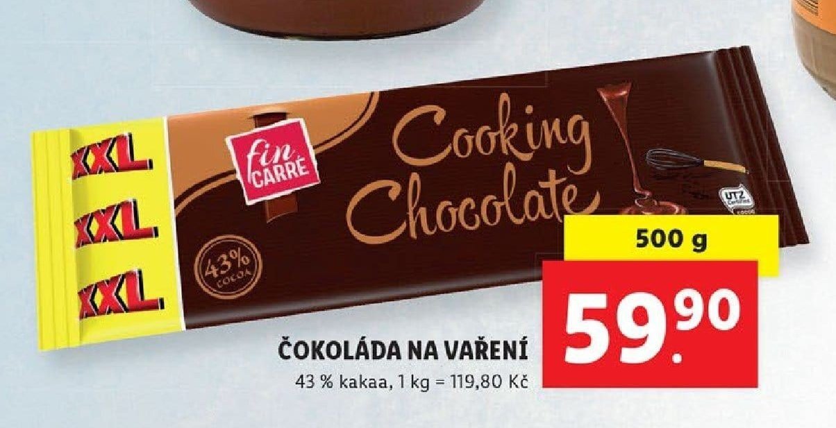 Fin Carré Cooking Chocolate