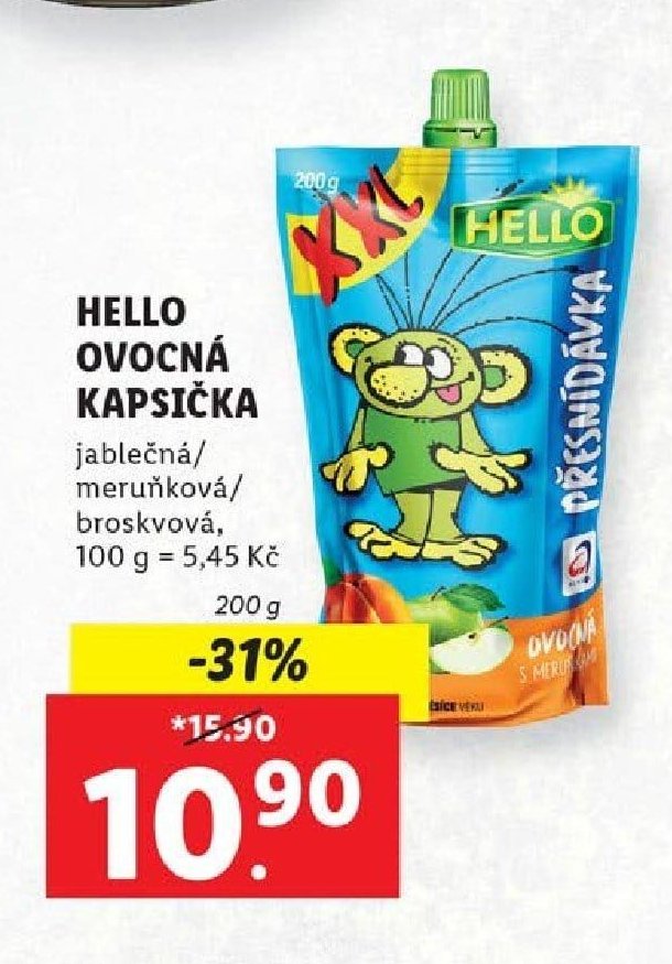 Hello Ovocná kapsička