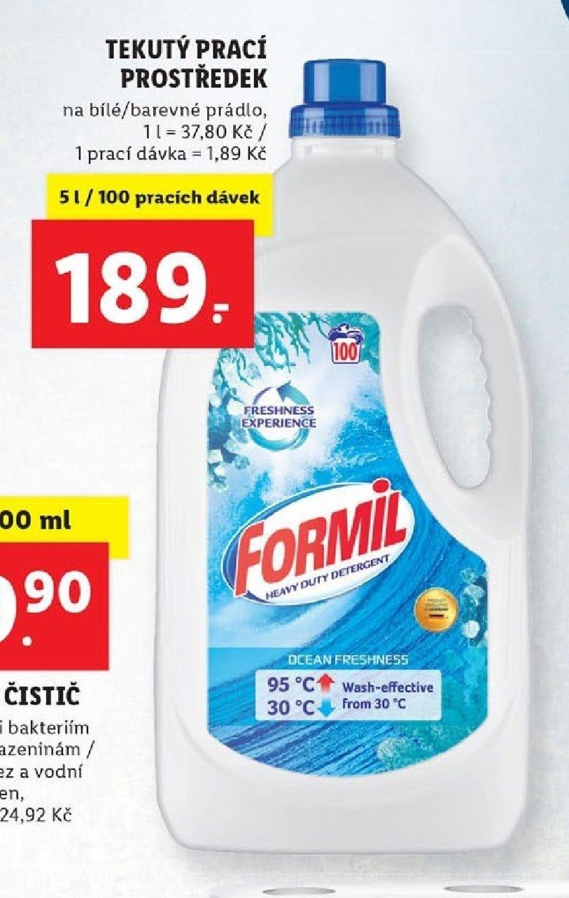 Formil tekutý prací prostředek