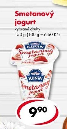 Smetanový jogurt