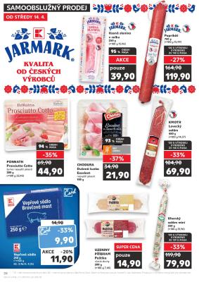 akční leták Kaufland 14.4.2021-20.4.2021